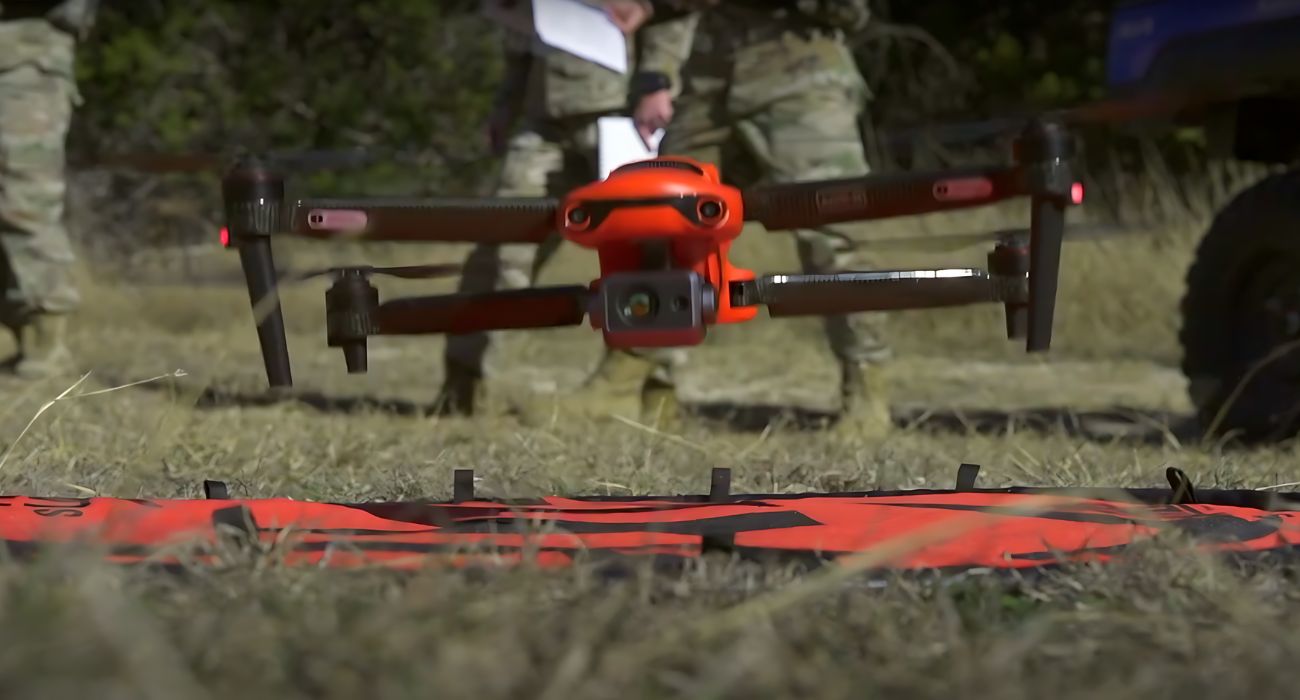 A drone used at the southern border | Image by The Texas National Guard's Drone Pilot Training Program