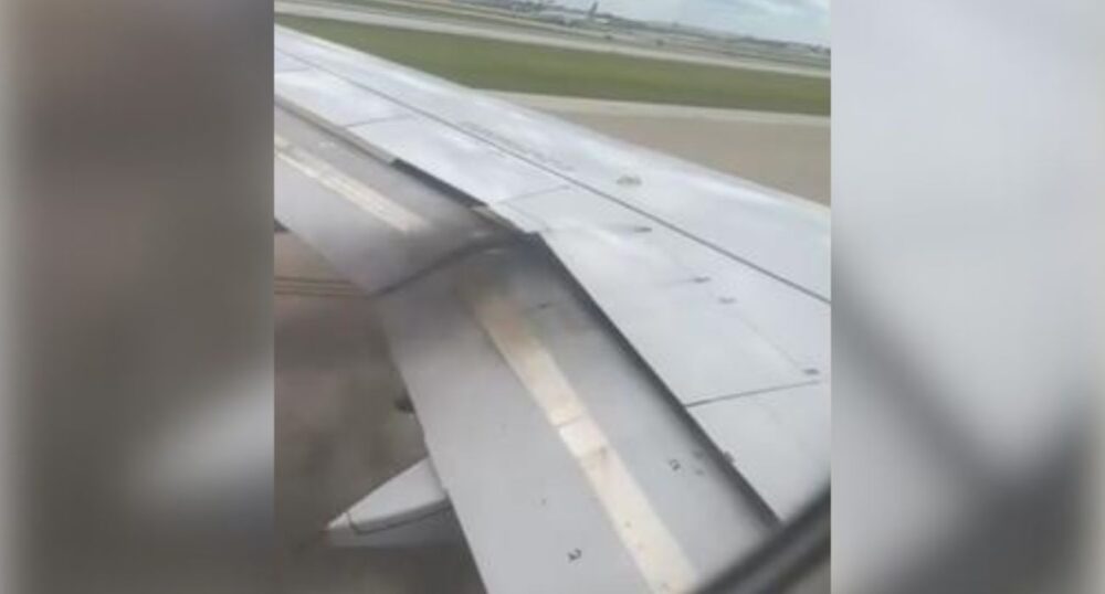 United Plane Catches Fire Before Takeoff
