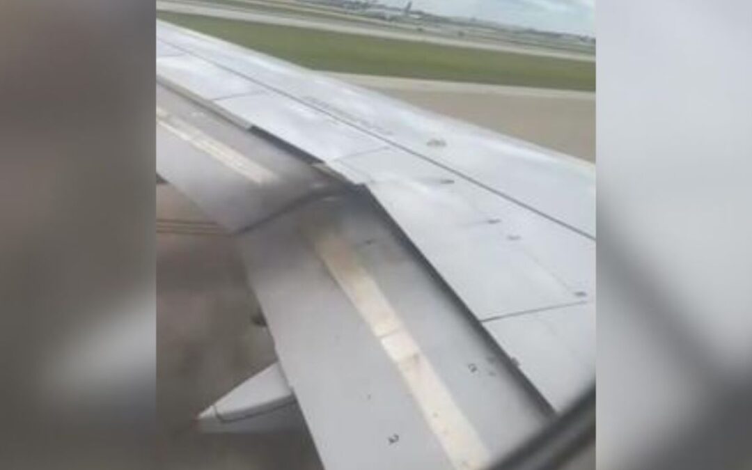 United Plane Catches Fire Before Takeoff