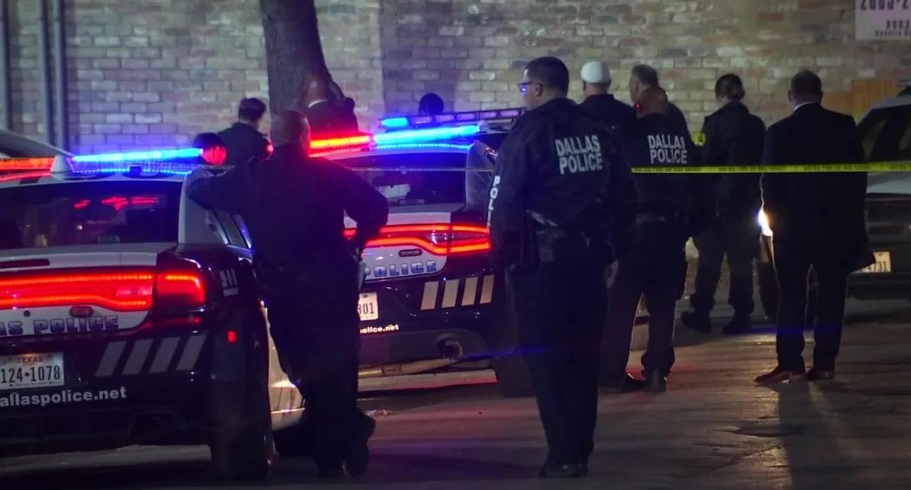Dallas Police on a scene | Image by NBC 5 DFW