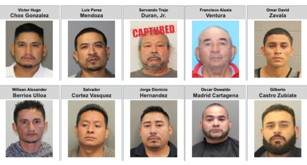 Sex Offenders Top TX List of Most Wanted Illegal Aliens