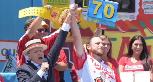 Joey Chestnut Banned from Nathan’s Hot Dog Contest