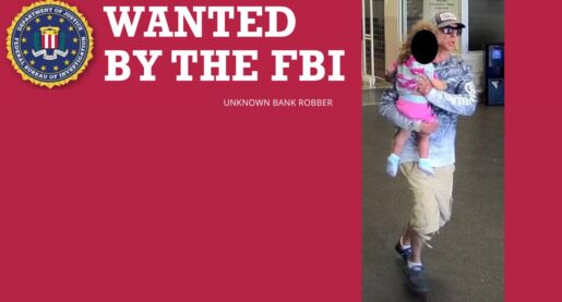 Bank Robber Brings Child Along, FBI Seeks Help To Identify Suspect