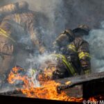 Three Firefighters Injured in Cowtown Blaze