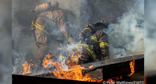 Three Firefighters Injured in Cowtown Blaze