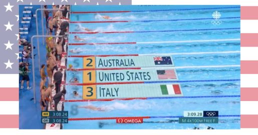 Team USA Makes a Splash! Wins First Gold of 2024 in 4x100m Relay