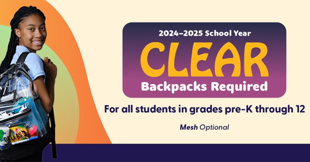 Dallas ISD Continues Clear Backpack Policy