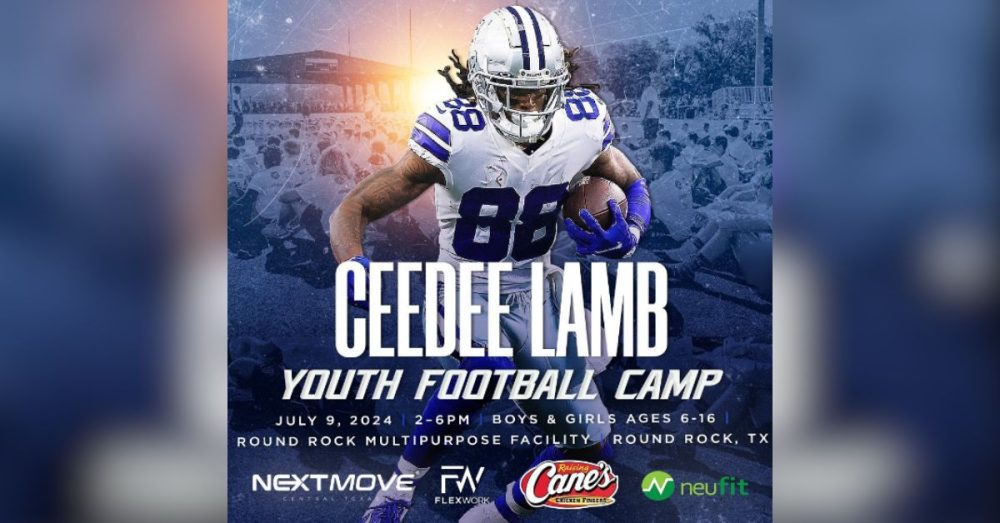 Cowboys’ Lamb Hosting Three Youth Camps Across TX