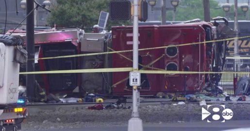 DART Riders Face Delays After Fire Truck Crash