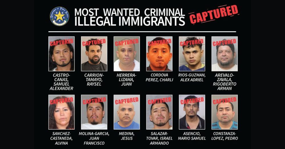 TX Troopers Arrest 12 Illegal Aliens Suspected of Committing Crimes