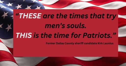 ‘Time For Patriots,’ Former Sheriff Candidate Says