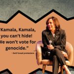 Kamala’s Detroit Hecklers ‘Won’t Vote For Genocide’