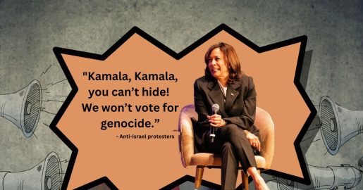 Kamala’s Detroit Hecklers ‘Won’t Vote For Genocide’