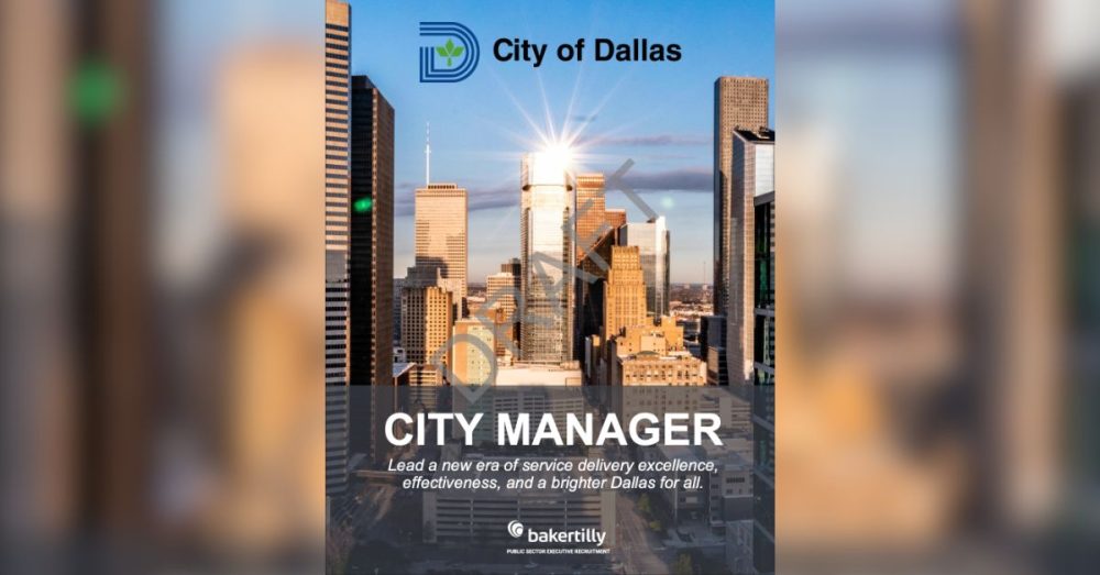 City-Contracted Baker Tilly Screw Up, Drafts Brochure Featuring Houston Instead of Dallas