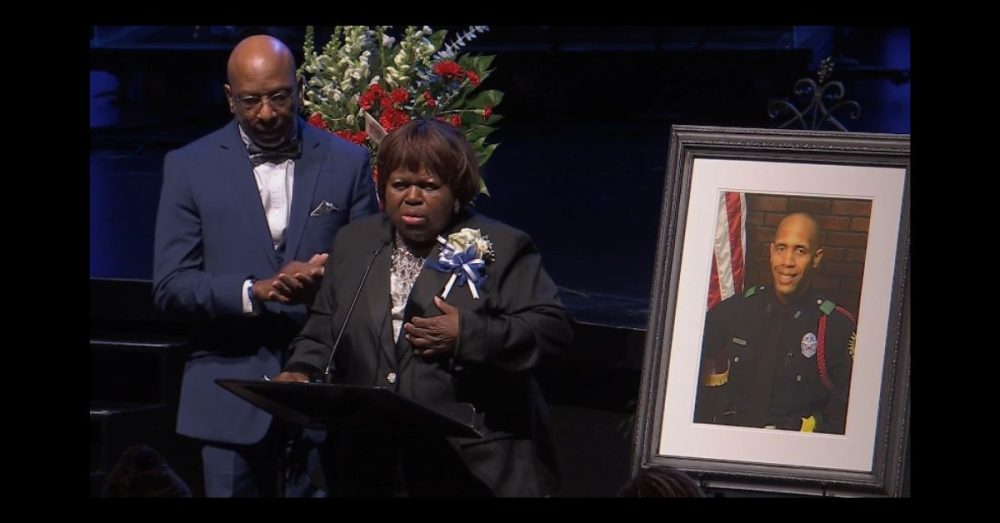 DPD Officer Darron Burks Honored In Homegoing Service