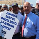Houston Mayor Stands in Solidarity on the Picket Line with Striking Longshoremen