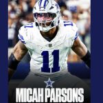 Dallas Cowboys Linebacker Micah Parsons Expected To Return In Week 10