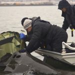 Crane Barges And Divers Deployed To Recover Plane From Potomac