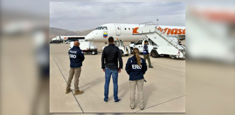 WATCH: Nearly 200 Illegal Aliens Board Venezuelan Planes For Deportation Flights Home