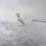 WATCH: Terrifying Moment Navy Jet Crashes Into San Diego Harbor After Pilots Safely Eject