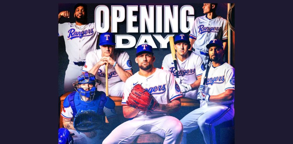 Texas Rangers Gear Up For Opening Day As They Battle The Red Sox At Globe Life Field