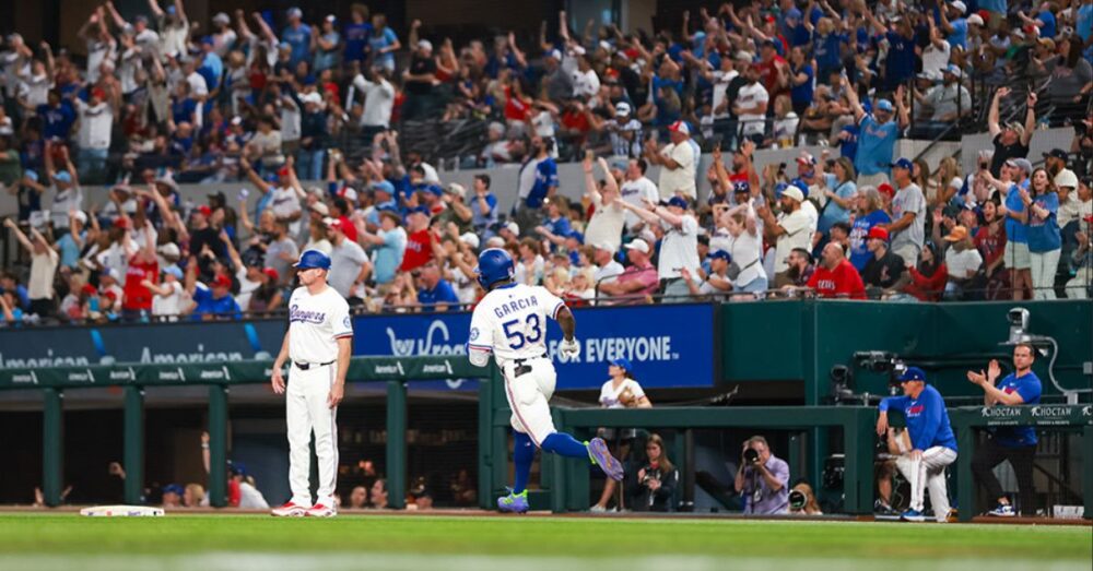 Rangers Fall To Third Place In American League West Division