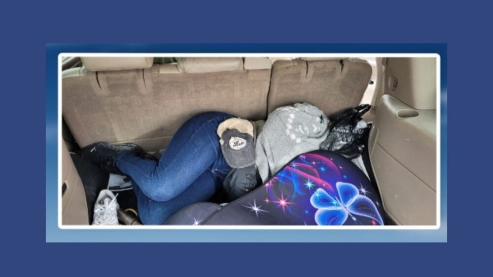 Purple-Haired Alleged Smuggler Caught Red-Handed By TX Border Patrol