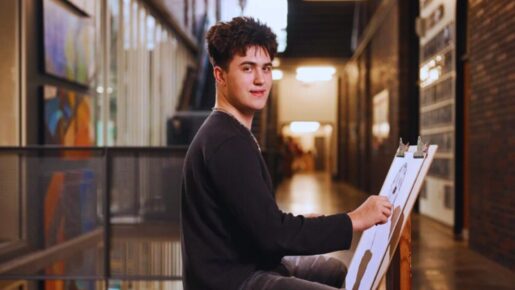 DISD Student Spotlight: Dax P. Inspires Change Through Art