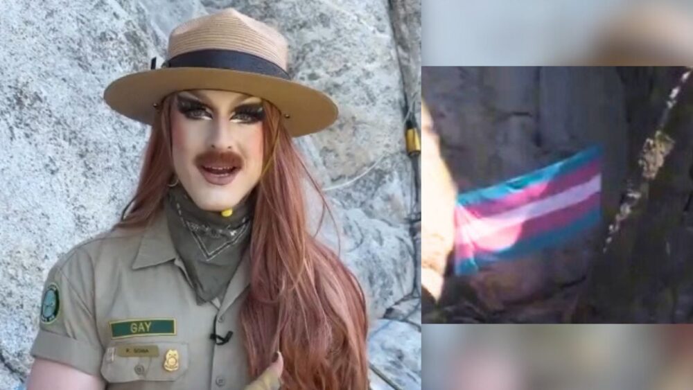 “Trans” Pride Flag On El Capitan Sparks Outrage Over Defacement Of National Park