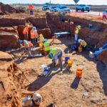 Giant Bones Unearthed During Texas Freeway Project