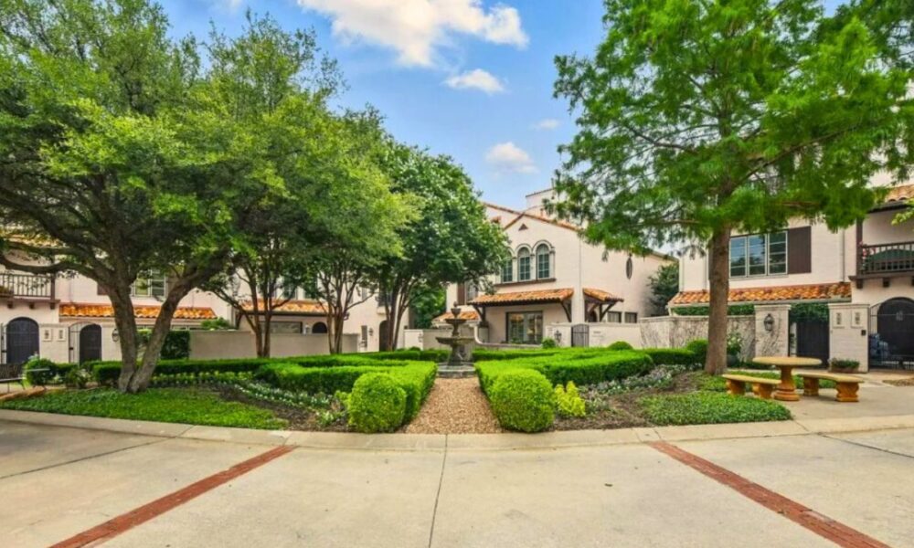 Charming Spanish Revival Townhomes For Sale In Fort Worth’s Casa Blanca Community