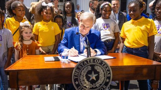 Governor Abbott Signs Landmark School Choice Bill Into Law