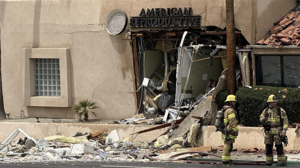 Democrat Bombs Fertility Clinic