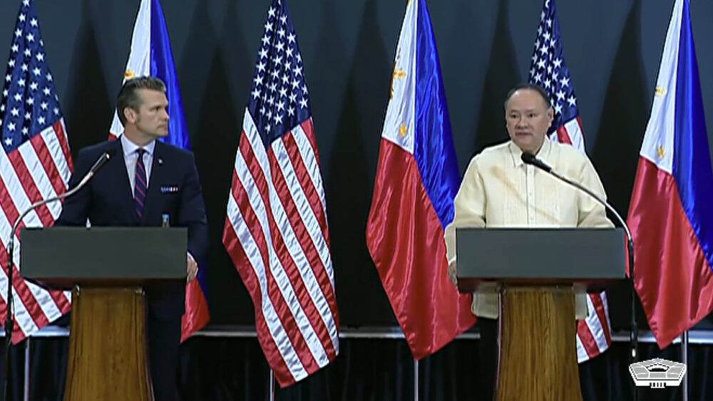 U.S. and Philippines Boost Military Ties To Counter China Threats