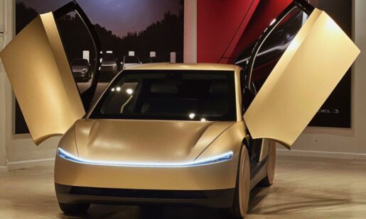 Tesla Unveils Cybercab In Paris As Questions About Austin Deployment Grow