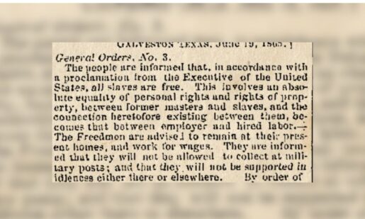 Rare 1865 General Order No. 3, Declaring End Of Slavery In Texas, To Be Displayed In Dallas
