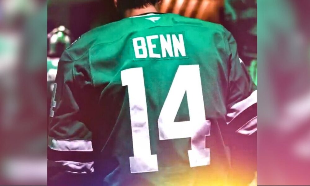 Dallas Stars, Jamie Benn Agree On One-Year, $1M Contract