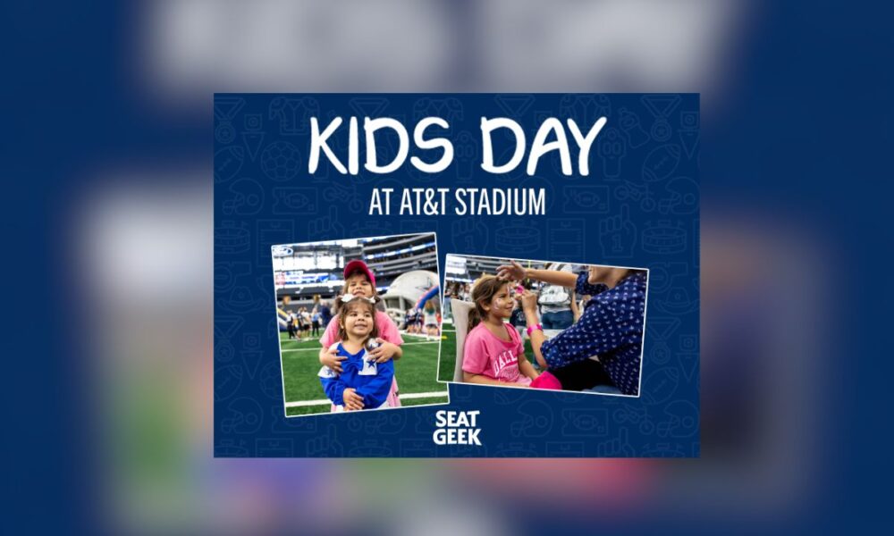 Bounce Houses, Games, And Food: Families Beat The Heat At Cowboys’ Kids Day Event