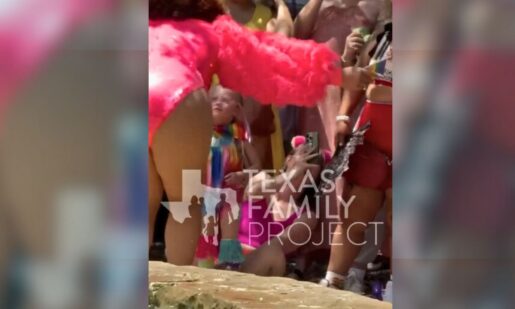 McKinney “Pride” Uses Kiddie Corner For Drag Queen Catwalk