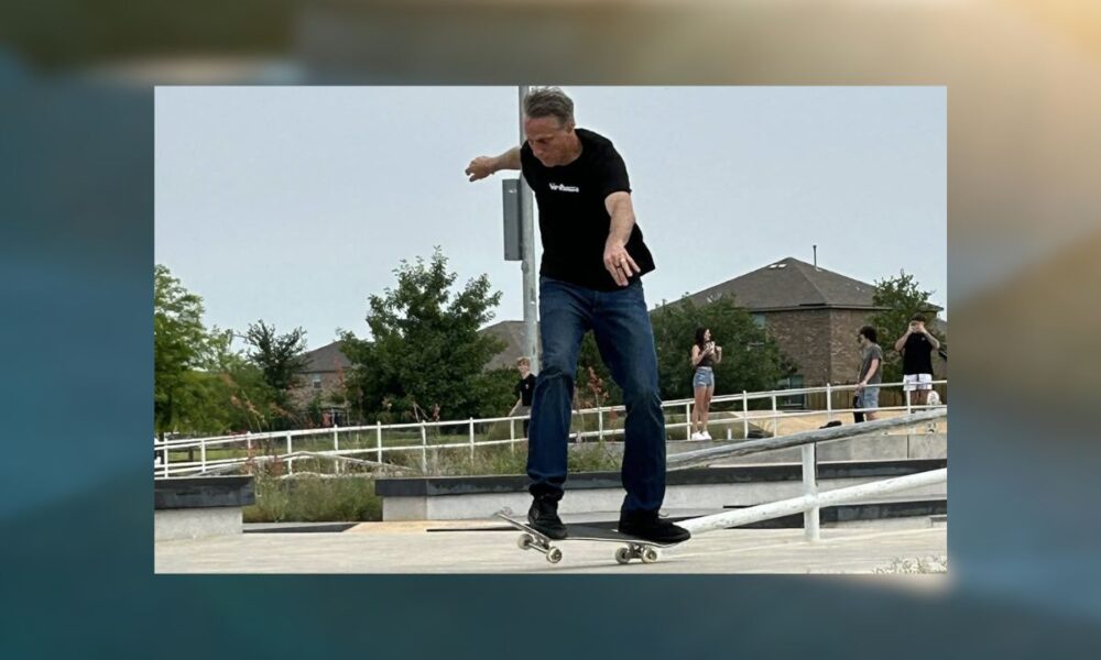 Tony Hawk’s Surprise Shred Stuns Anna Skatepark