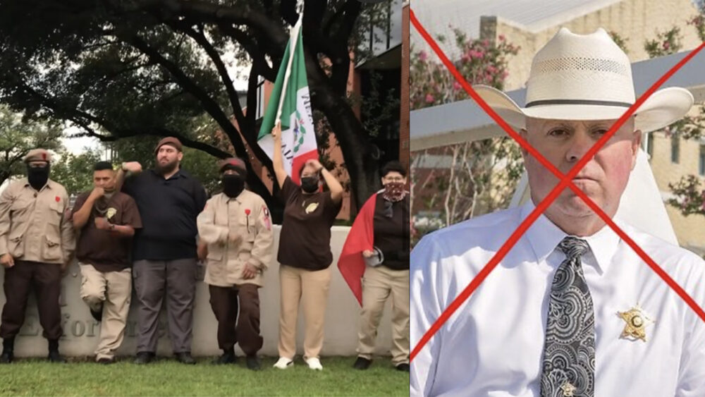 DFW Brown Berets Call For Open Borders, Threaten Texas Sheriff