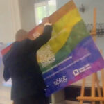 Watch: Polish Lawmaker Rips Down Pride Display Inside Parliament
