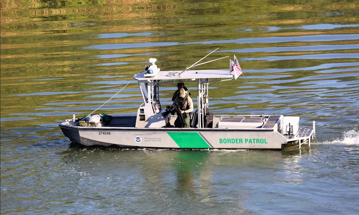 Kristi Noem Approves Waiver For 17 Mile Texas Mexico Waterborne Barrier