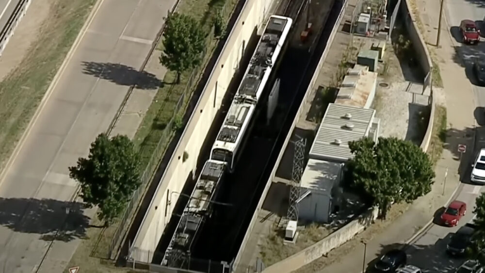 DART Train Catches Fire, Sends 6 To Hospital