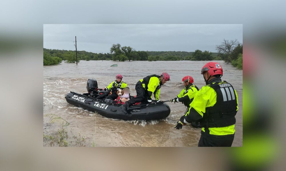Dallas Fire-Rescue Teams Aid Central Texas Flood Victims