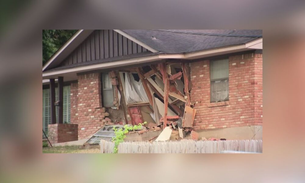 One Killed, One Injured As Car Slams Into Two Dallas Homes