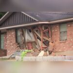 One Killed, One Injured As Car Slams Into Two Dallas Homes