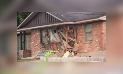 One Killed, One Injured As Car Slams Into Two Dallas Homes
