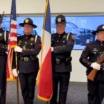 Stars, Stripes, And Service: Lewisville Police Dedicate Flags At New Public Safety Hub