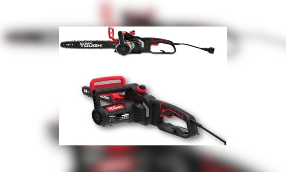 RECALLED: 49,000 Chainsaws Sold At Walmart, Harbor Freight, Amazon Due To Blade Malfunction